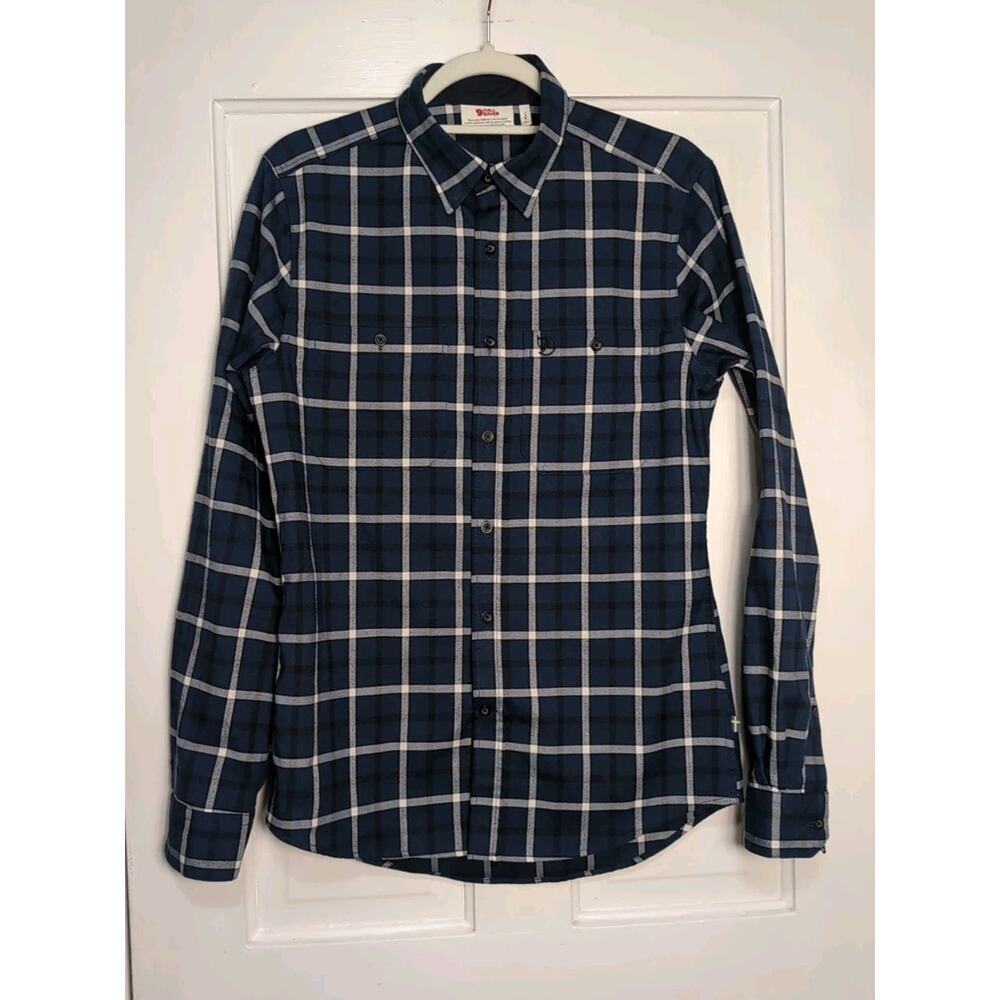 Fjallraven Fjallslim Long Sleeve Button Down Shirt Work Outdoor Men's S(1170)